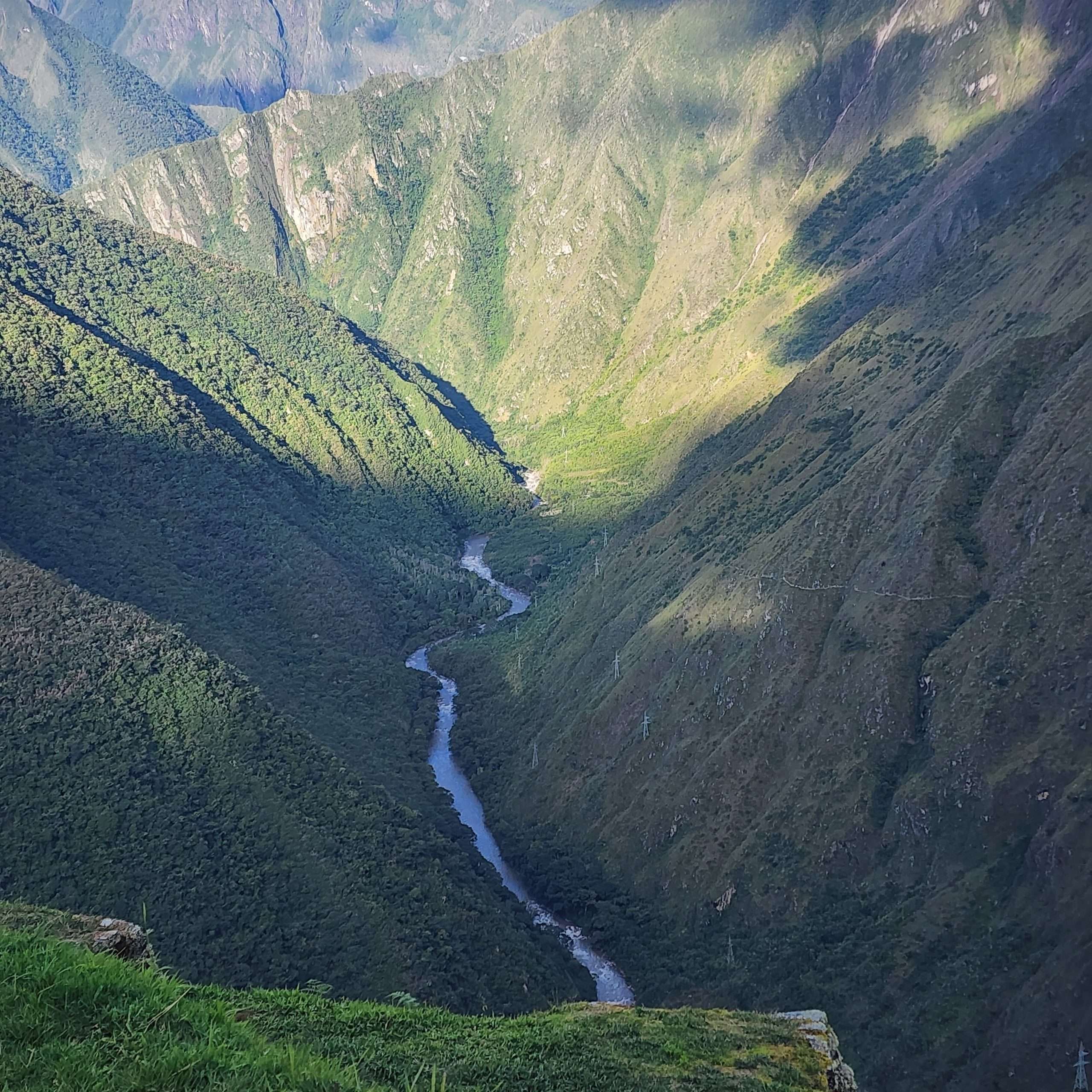 Inca trail river square