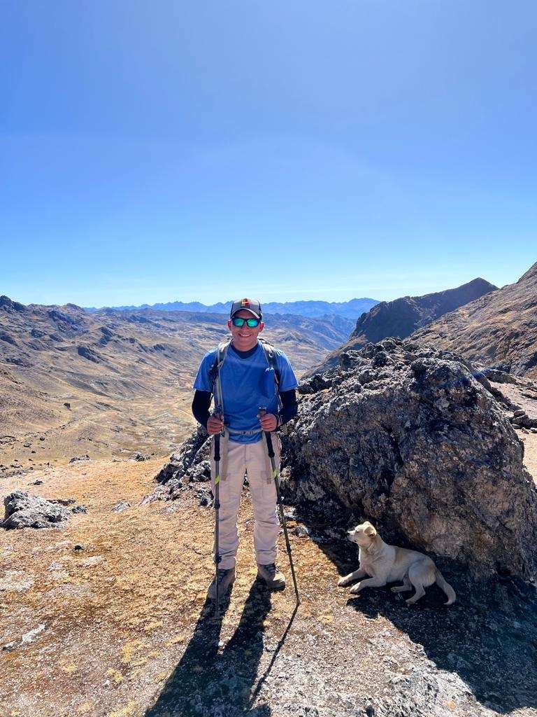 Percy Gonza - Cusco tour operator and expert Peru tour guide trekking in the Andes